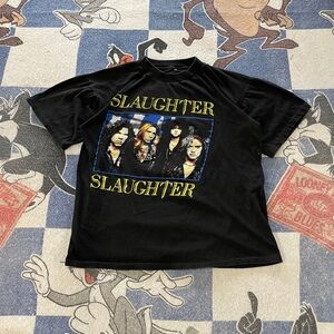 Vintage 1990 slaughter tour tee
